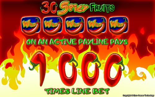 30 Spicy Fruits 