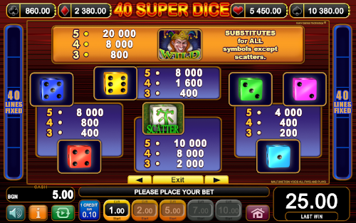 40 Super Dice