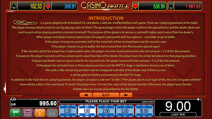 Casino Battle 