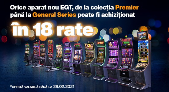 Aparate NOI EGT - in 18 rate!