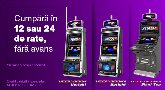 VEGA VISION UP, VEGA VISION +UP, VEGA VISION +ST – în 12 sau 24 de rate fără avans, la vânzare
