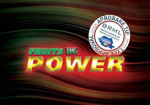 Colecția de jocuri Fruits Power HD are acum Aprobare de Tip!